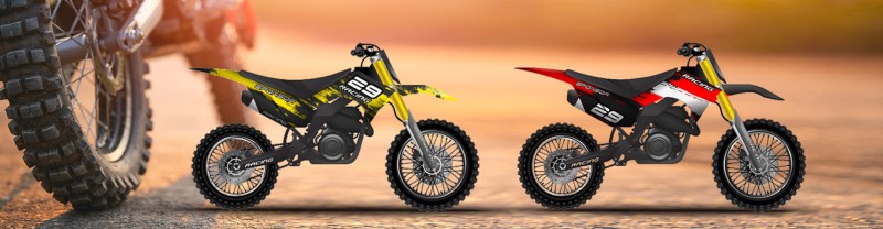 MX-Dekore für Motocross und Enduro