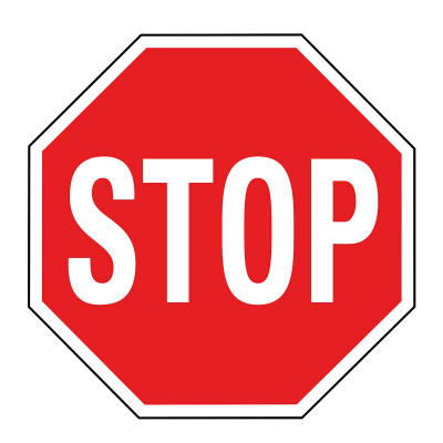 Stopp-Schild