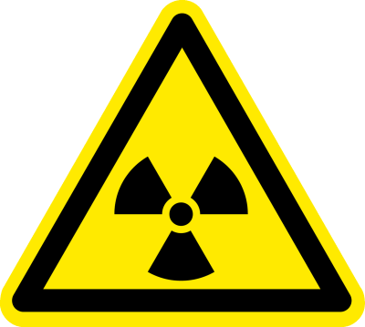 Warnzeichen - Radioaktiv